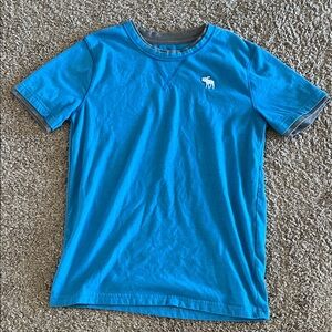 Abercrombie Kids Blue Short Sleeve Tee with Logo